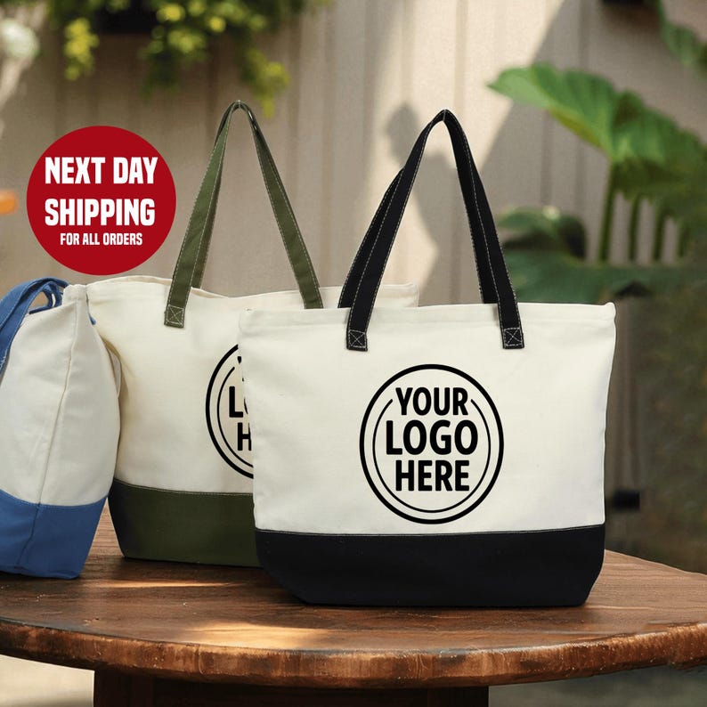 Women Bags Company - حقيبة حمل قماشية مخصصة بشعار الشركة،