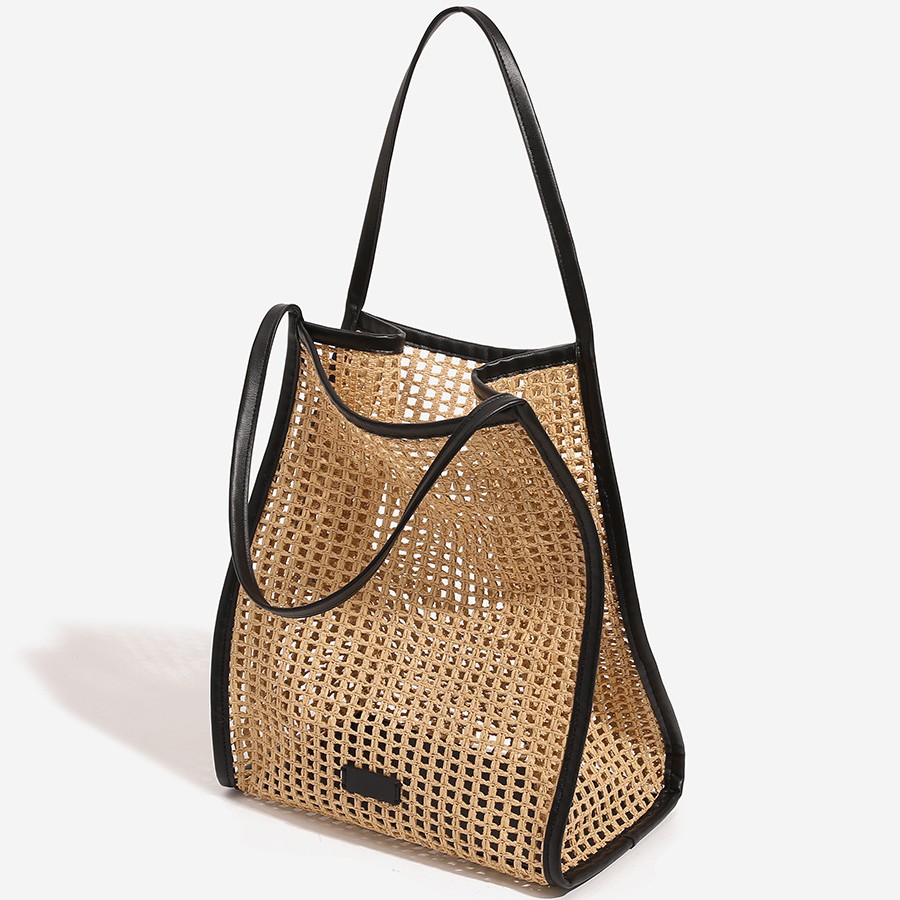 حقيبة يد نسائية جديدة من القش  - مراجعة Women'S Raffia Bags وسعره
