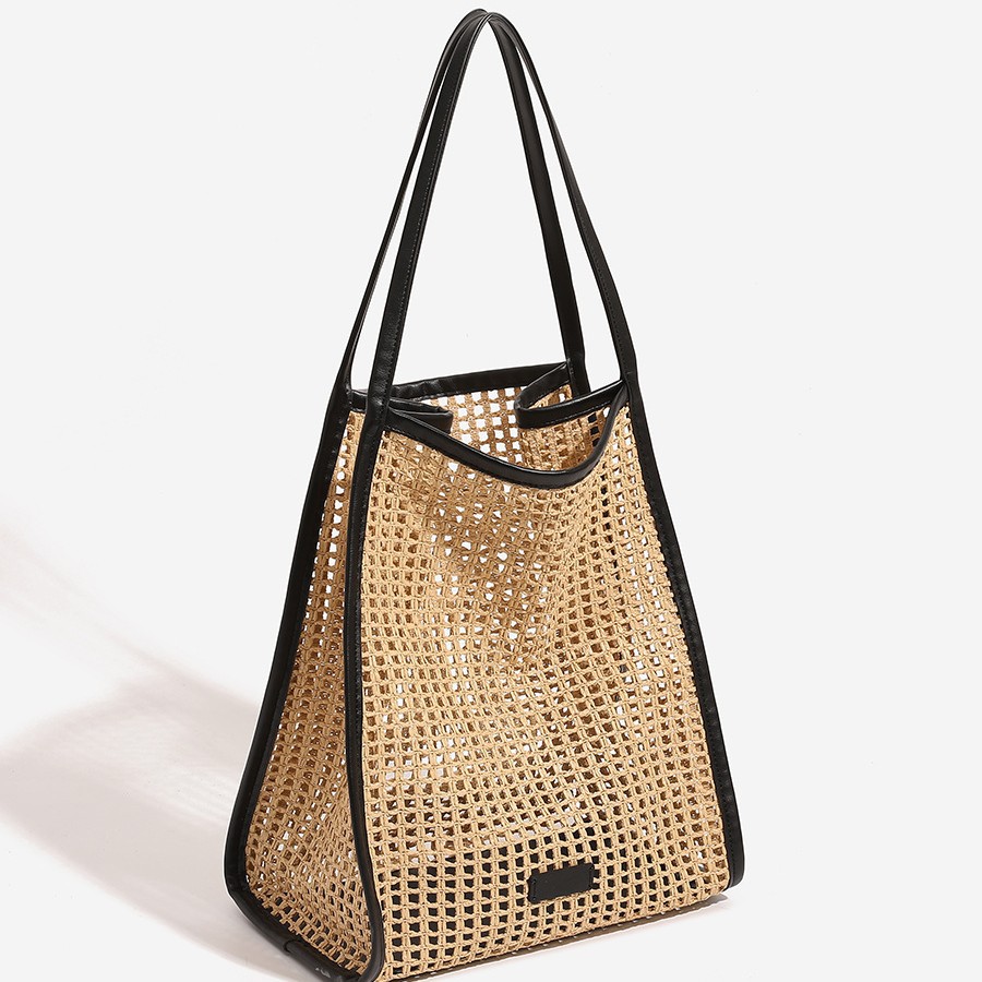 حقيبة يد نسائية جديدة من القش  - مراجعة Women'S Raffia Bags وسعره