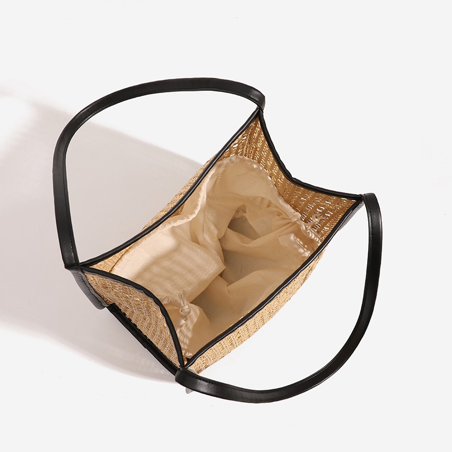 حقيبة يد نسائية جديدة من القش  - مراجعة Women'S Raffia Bags وسعره