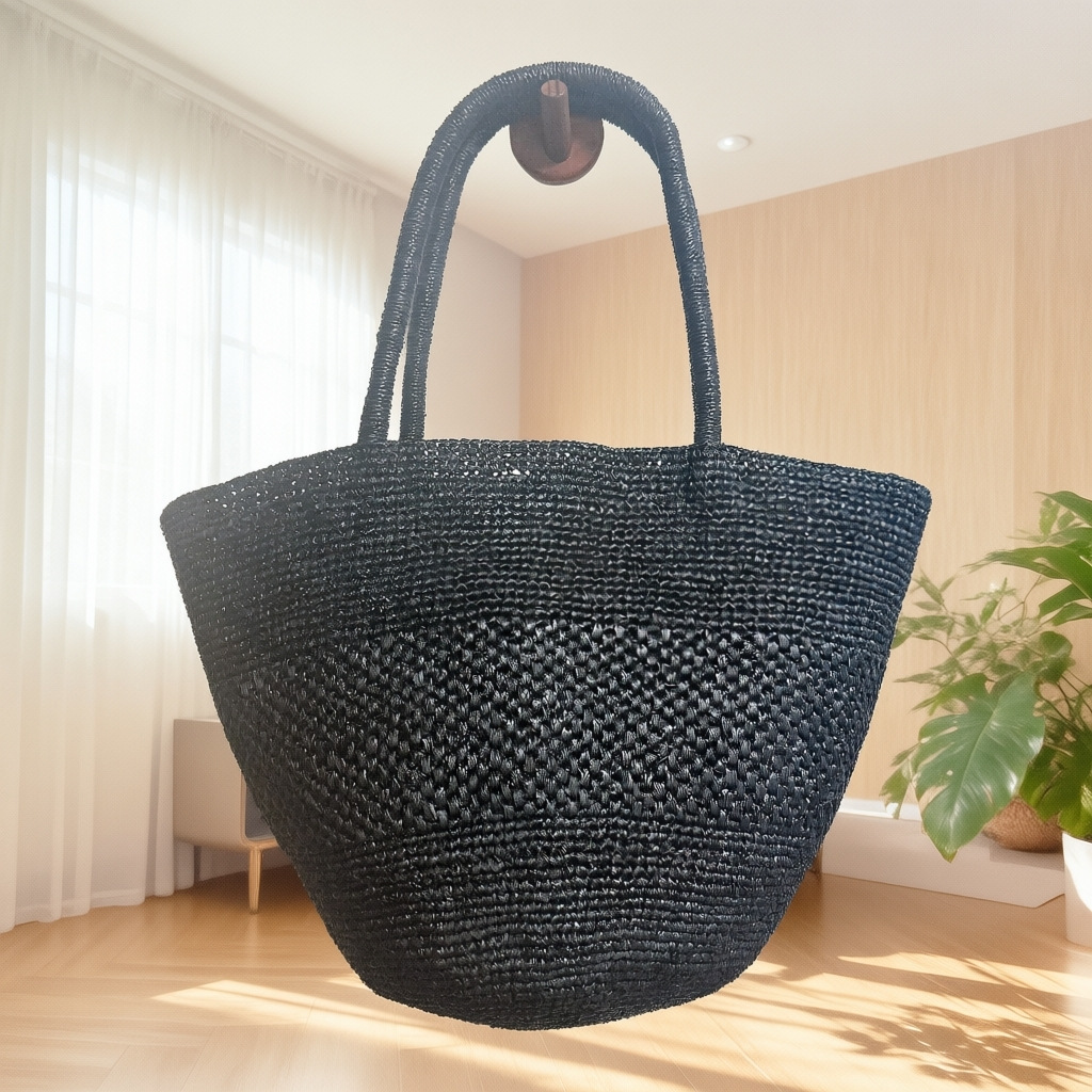 حقيبة قش رافيا كبيرة السعة، حق - مراجعة Women'S Raffia Bags وسعره