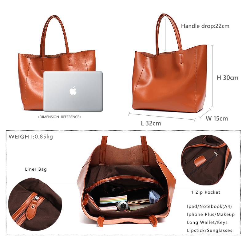 حقائب حمل من جلد البقر للنساء  - مراجعة Women Bags Branded وسعره