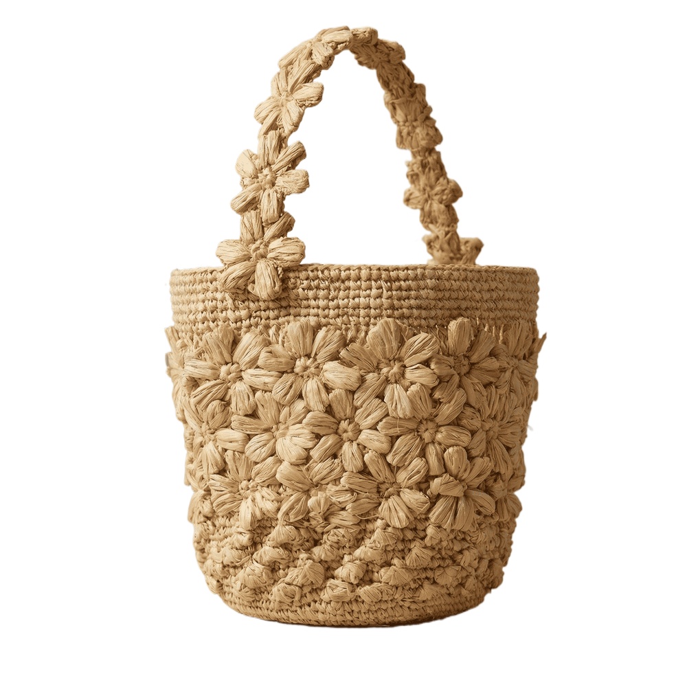 حقيبة يد نسائية صيفية منسوجة م - مراجعة Women'S Raffia Bags وسعره