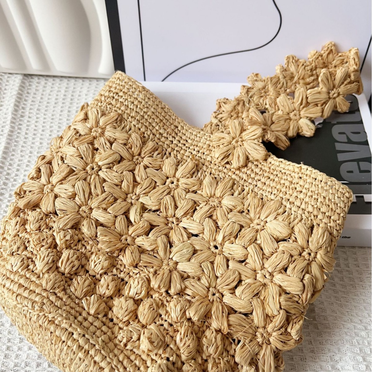 حقيبة يد نسائية صيفية منسوجة م - مراجعة Women'S Raffia Bags وسعره